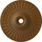 Ekena Millwork Galveston Ceiling Medallion (Canopies up to 4 3/4"), 36 5/8"OD x 3 5/8"ID x 2 3/8"P, Smokey Topaz CM36GLSTF - alternate 1